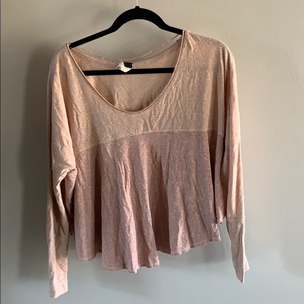 Free People two toned tunic
